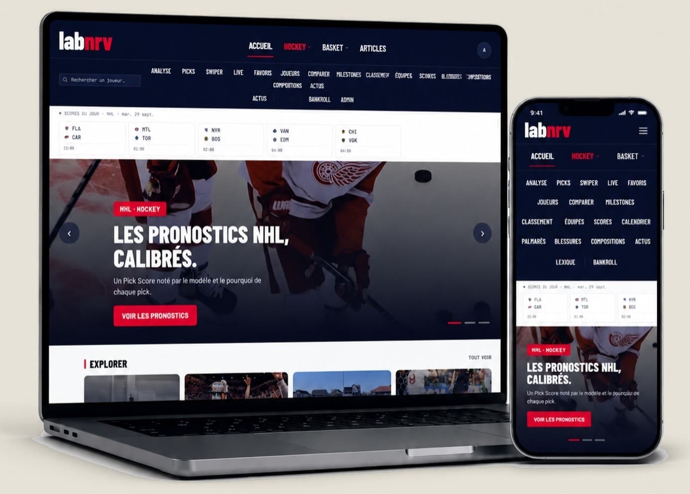 LE LAB NRV — capture