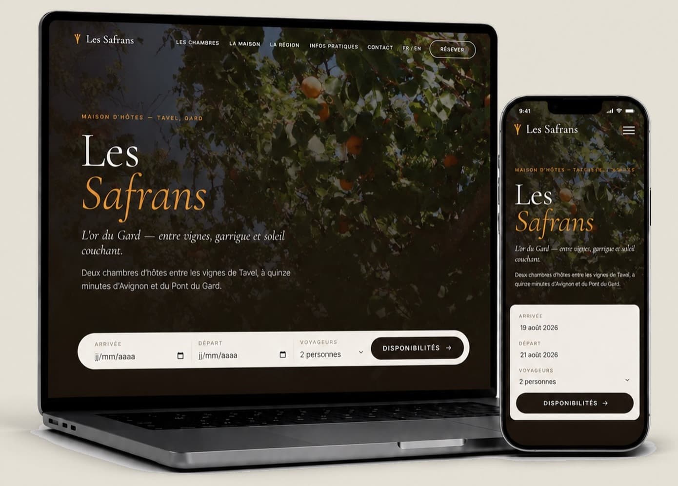 LES SAFRANS — capture