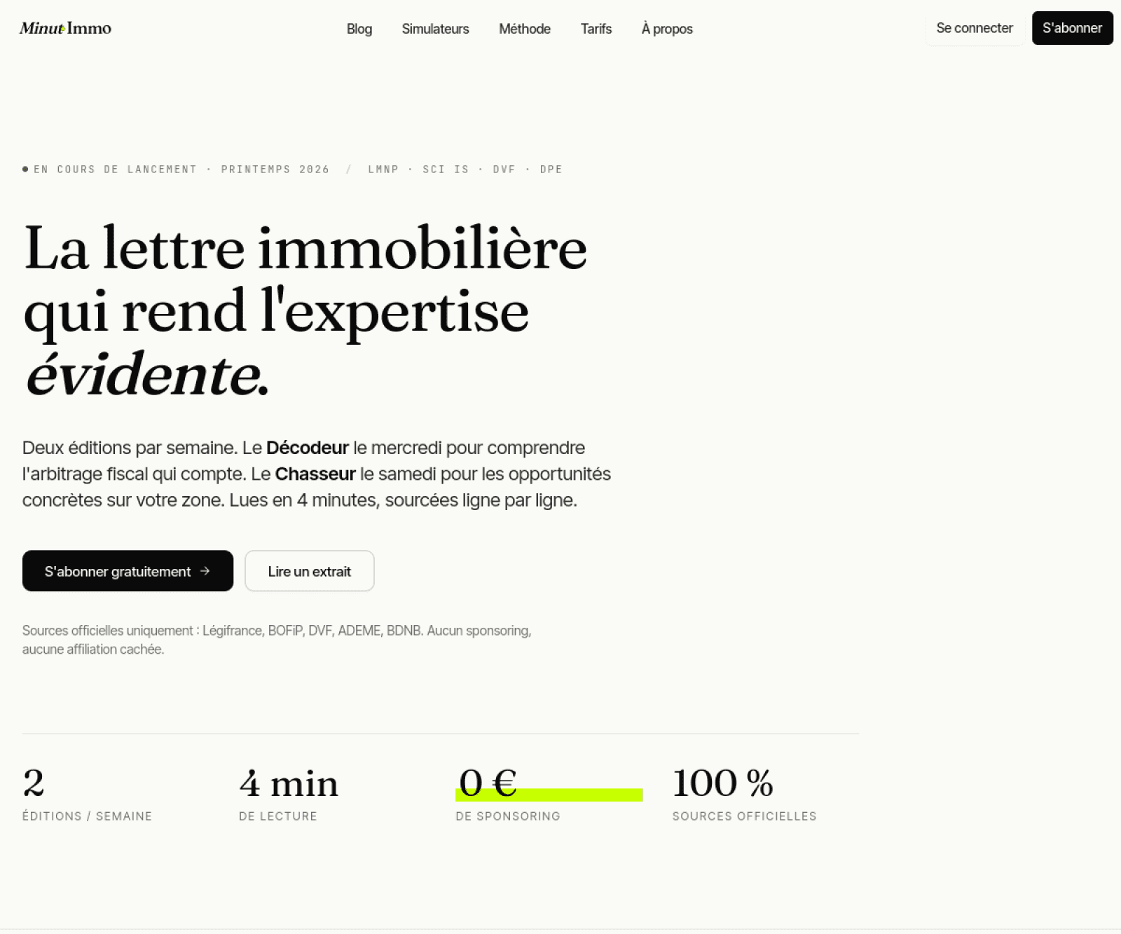 MINUTIMMO — capture