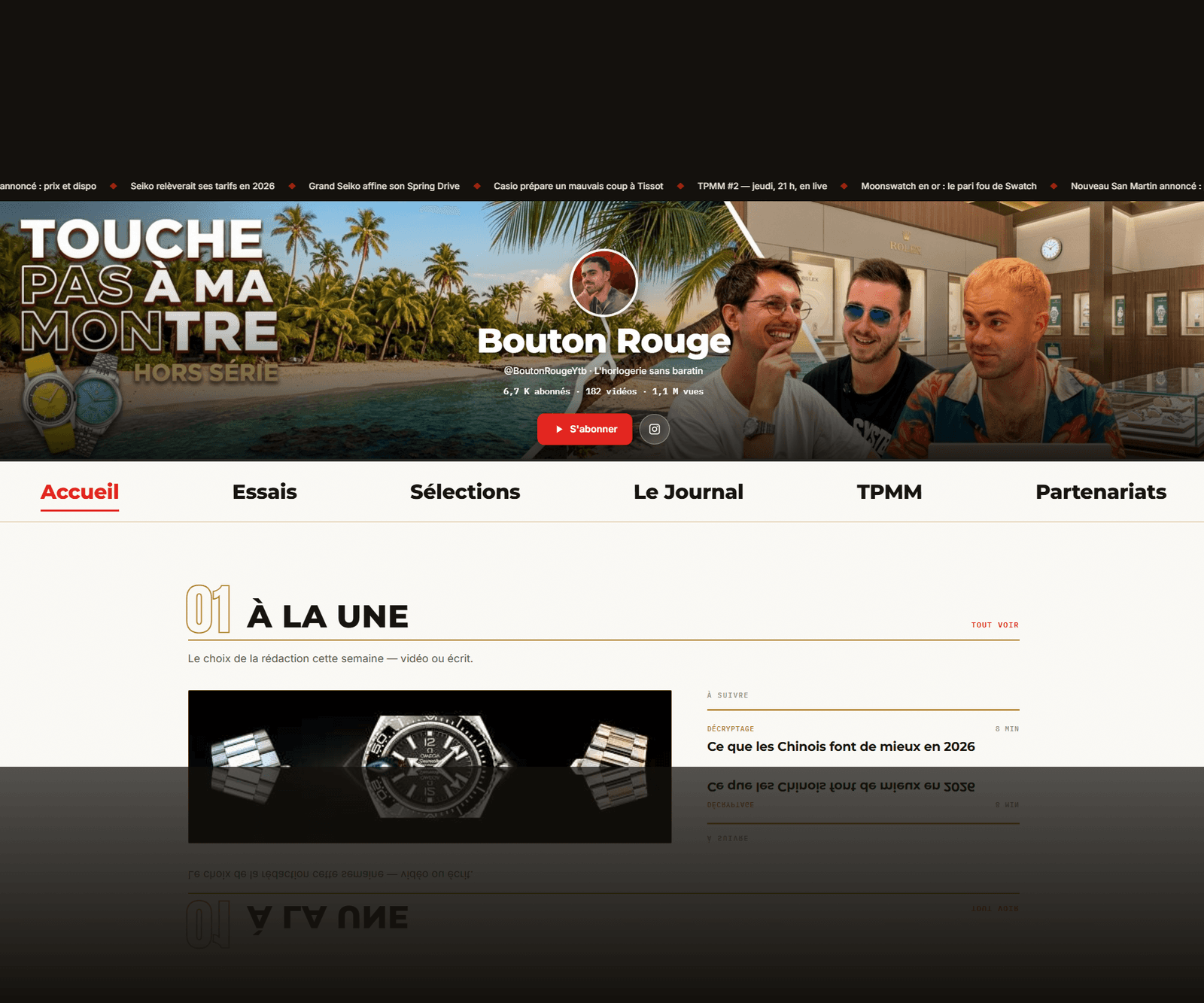 BOUTON ROUGE — capture